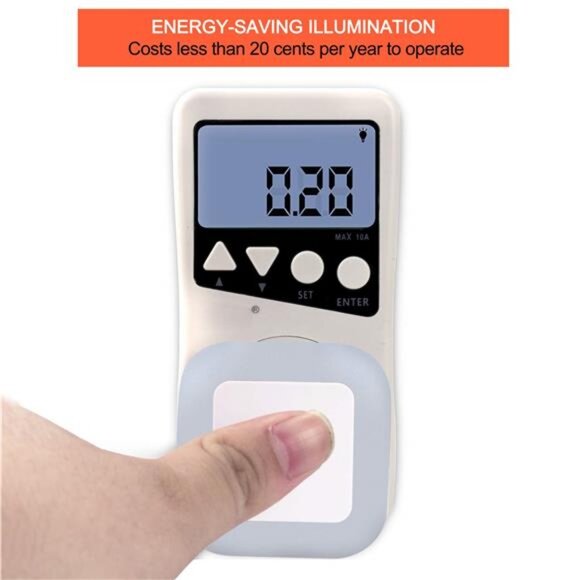 LED Night Light Lamp with Smart Sensor Dusk to Dawn Sensor, Daylight White, 0.5W - Picture 5 of 7